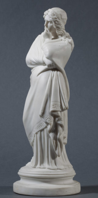 Figure de Rachel en biscuit de porcelaine - Patrimoine Charles-André COLONNA WALEWSKI, en ligne directe de Napoléon