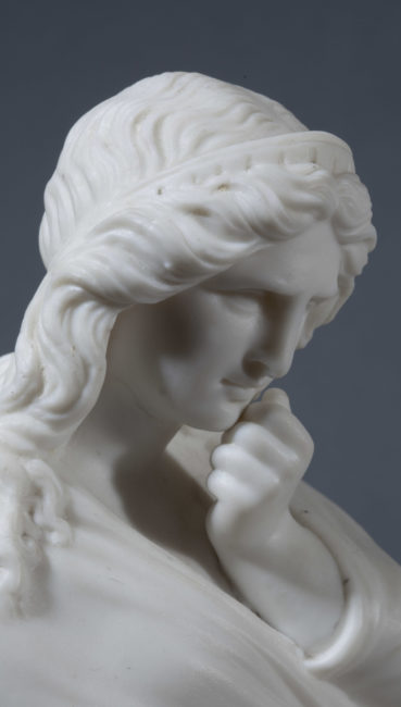Figure de Rachel en biscuit de porcelaine - Patrimoine Charles-André COLONNA WALEWSKI