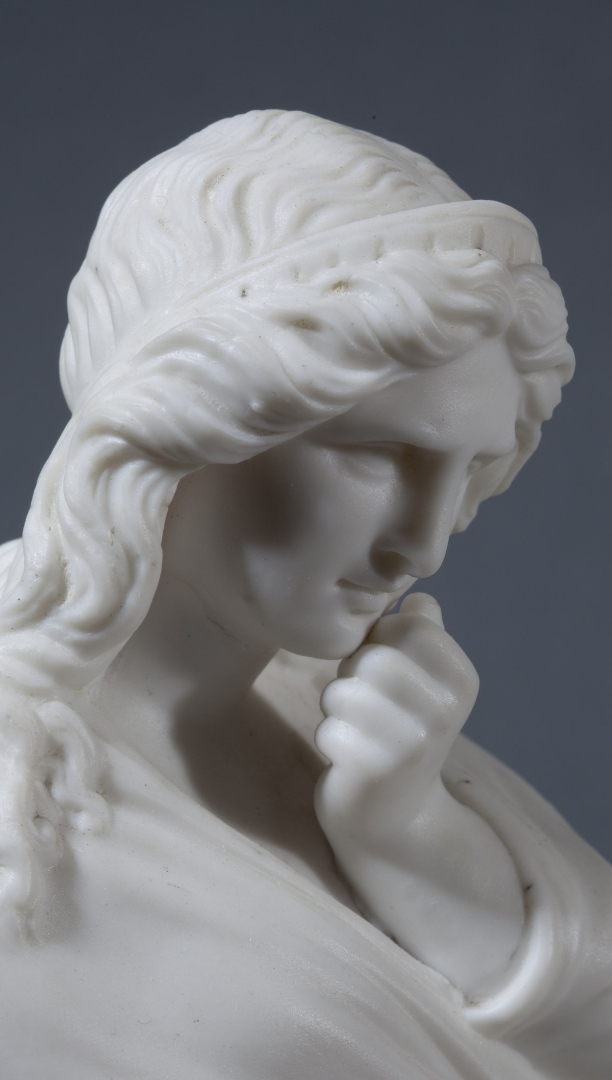 Figure de Rachel en biscuit de porcelaine - Patrimoine Charles-André COLONNA WALEWSKI, en ligne directe de Napoléon