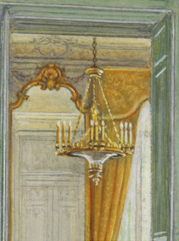 Très rare lustre sur un modèle de Thomire - Patrimoine Charles-André COLONNA WALEWSKI, en ligne directe de Napoléon