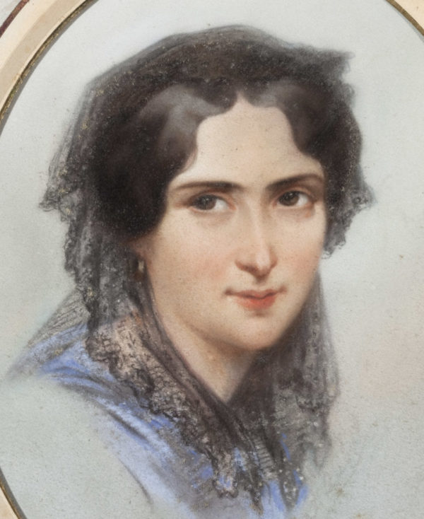 Portrait de Rachel par Aubert - Patrimoine Charles-André COLONNA WALEWSKI, en ligne directe de Napoléon
