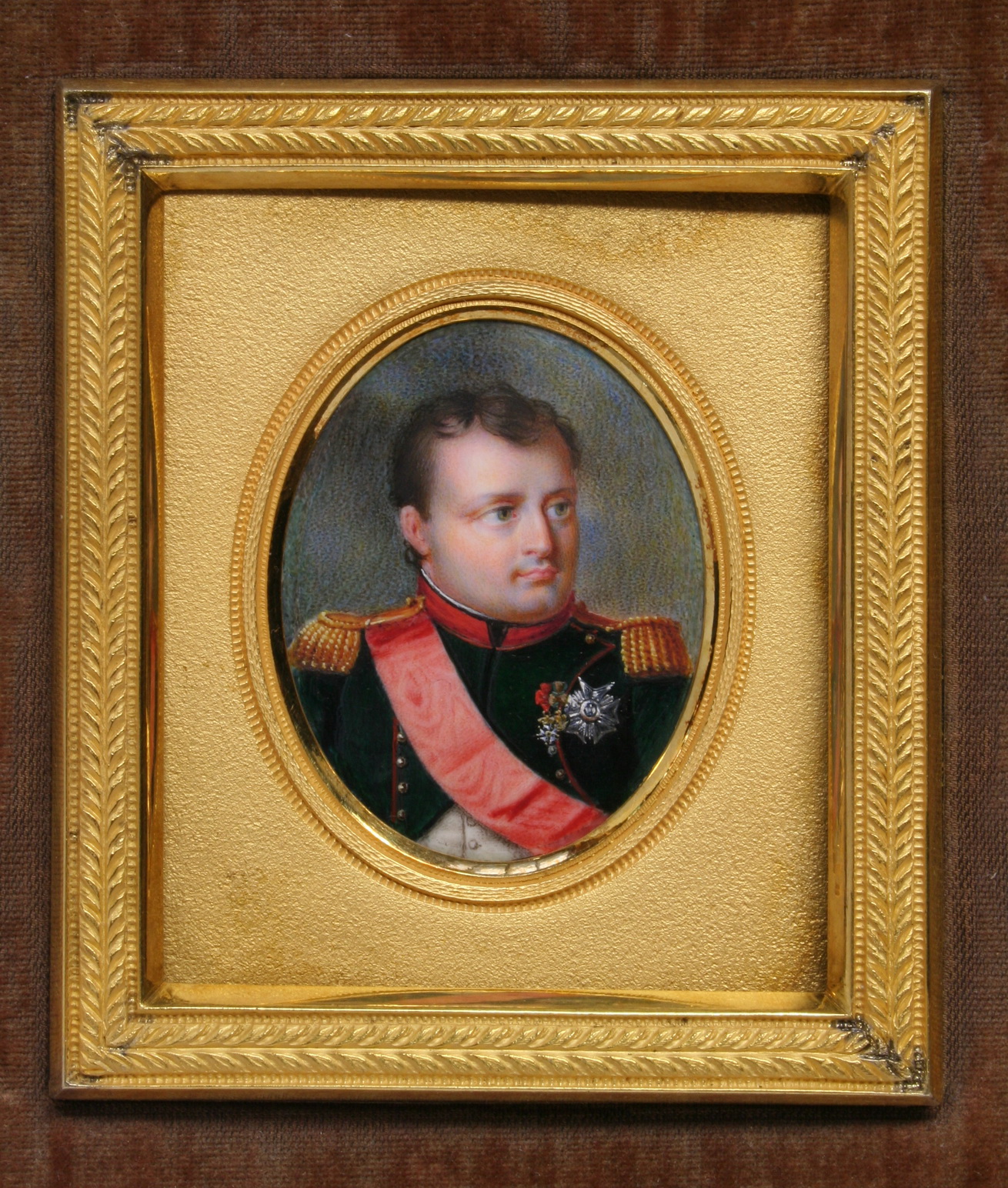 Miniature de Napoléon - Patrimoine Charles-André COLONNA WALEWSKI, en ligne directe de Napoléon