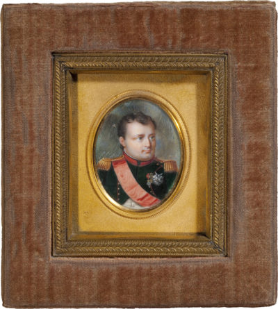 Miniature de Napoléon - Patrimoine Charles-André COLONNA WALEWSKI