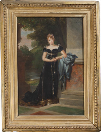 Marie Walewska, copie du tableau de Gérard par Paulet - Patrimoine Charles-André COLONNA WALEWSKI, en ligne directe de Napoléon