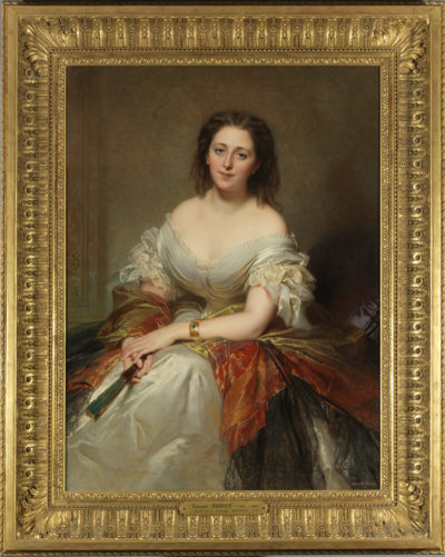 Portrait de la comtesse Walewska par Dubufe - Patrimoine Charles-André COLONNA WALEWSKI, en ligne directe de Napoléon