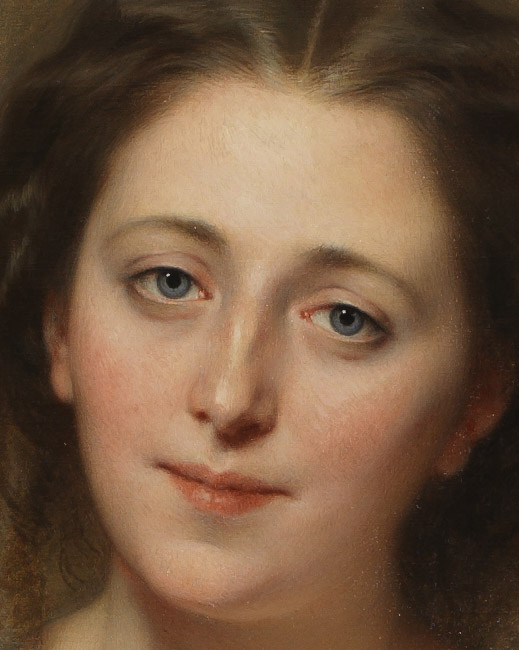 Portrait de la comtesse Walewska par Dubufe - Patrimoine Charles-André COLONNA WALEWSKI, en ligne directe de Napoléon