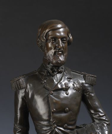 Le Prince de Joinville par L. Mennessier - Patrimoine Charles-André COLONNA WALEWSKI, en ligne directe de Napoléon