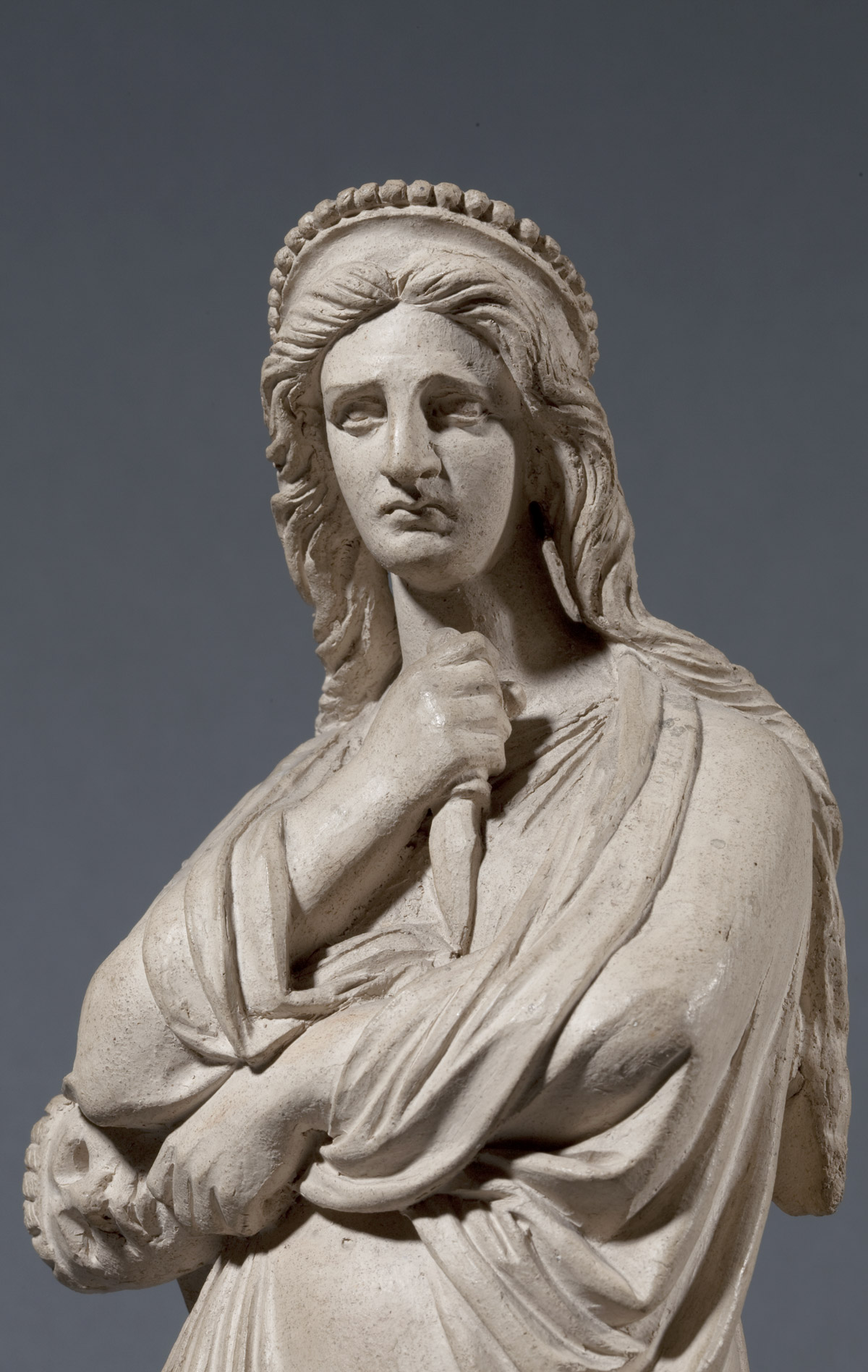 Statuette : Rachel personnifiant la Tragédie - Patrimoine Charles-André COLONNA WALEWSKI, en ligne directe de Napoléon