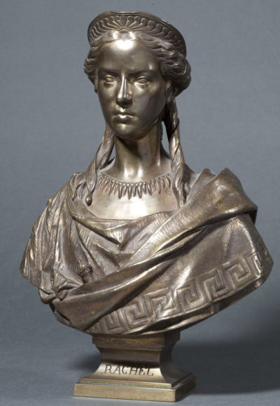Buste en bronze de Rachel - Patrimoine Charles-André COLONNA WALEWSKI, en ligne directe de Napoléon
