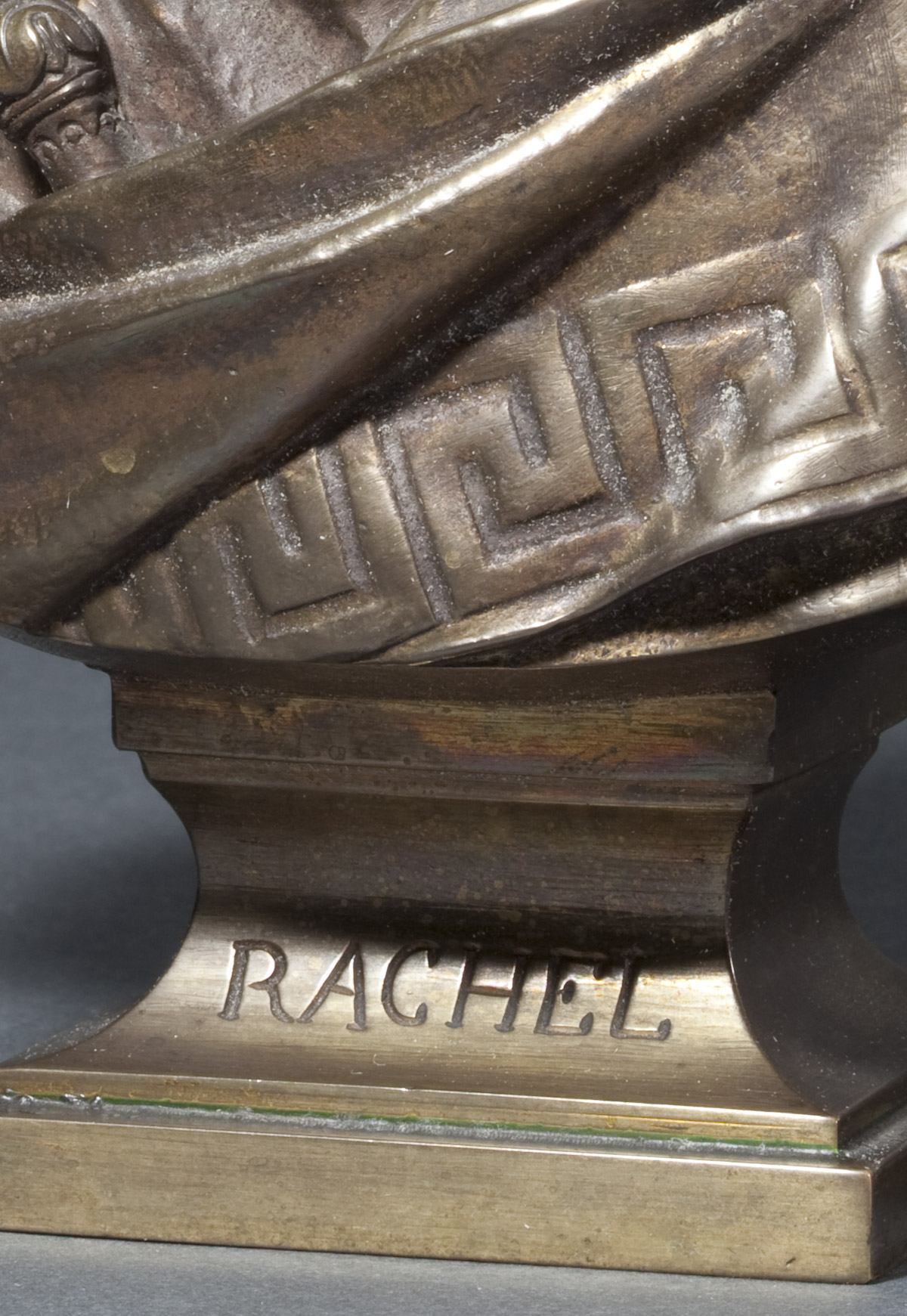 Buste en bronze de Rachel - Patrimoine Charles-André COLONNA WALEWSKI, en ligne directe de Napoléon