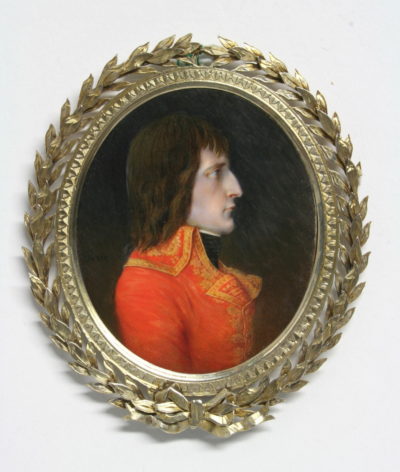 Miniature de Napoléon signée Perin - Patrimoine Charles-André COLONNA WALEWSKI