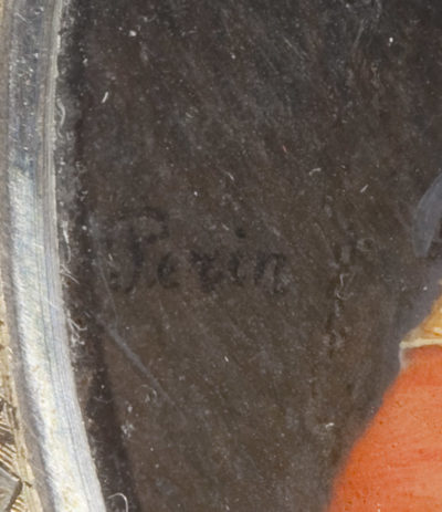 Miniature de Napoléon signée Perin - Patrimoine Charles-André COLONNA WALEWSKI, en ligne directe de Napoléon
