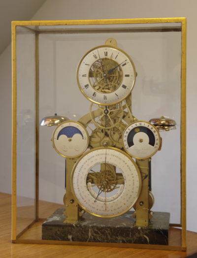 Pendule astronomique, régulateur de Bouchet d'époque Louis XVI - Patrimoine Charles-André COLONNA WALEWSKI, en ligne directe de Napoléon