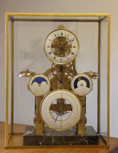 Pendule astronomique, régulateur de Bouchet d'époque Louis XVI - Patrimoine Charles-André COLONNA WALEWSKI, en ligne directe de Napoléon