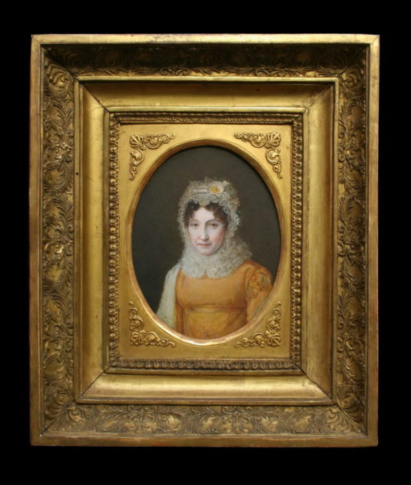 Portrait de Gertrude Bonaparte - Patrimoine Charles-André COLONNA WALEWSKI, en ligne directe de Napoléon