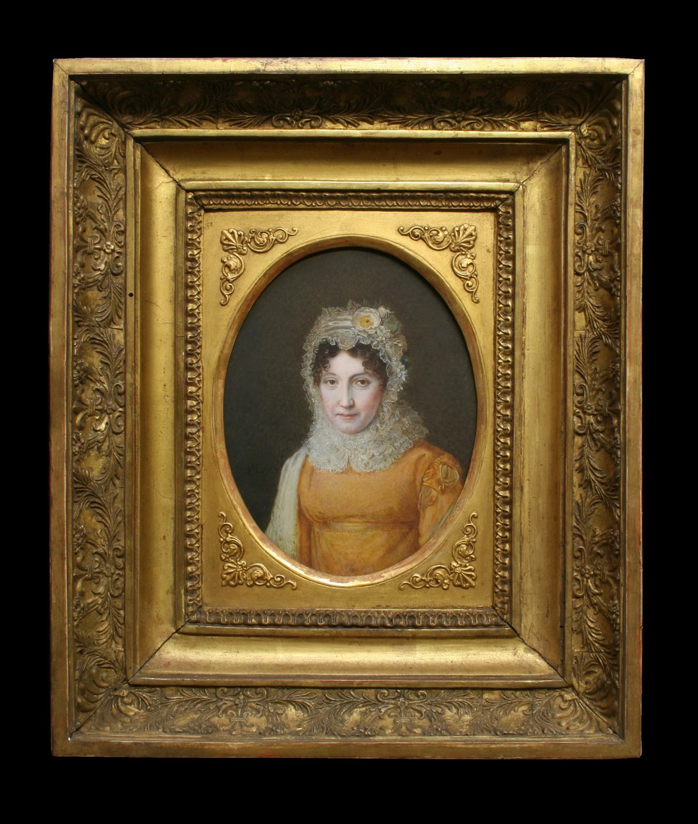 Portrait de Gertrude Bonaparte - Patrimoine Charles-André COLONNA WALEWSKI, en ligne directe de Napoléon