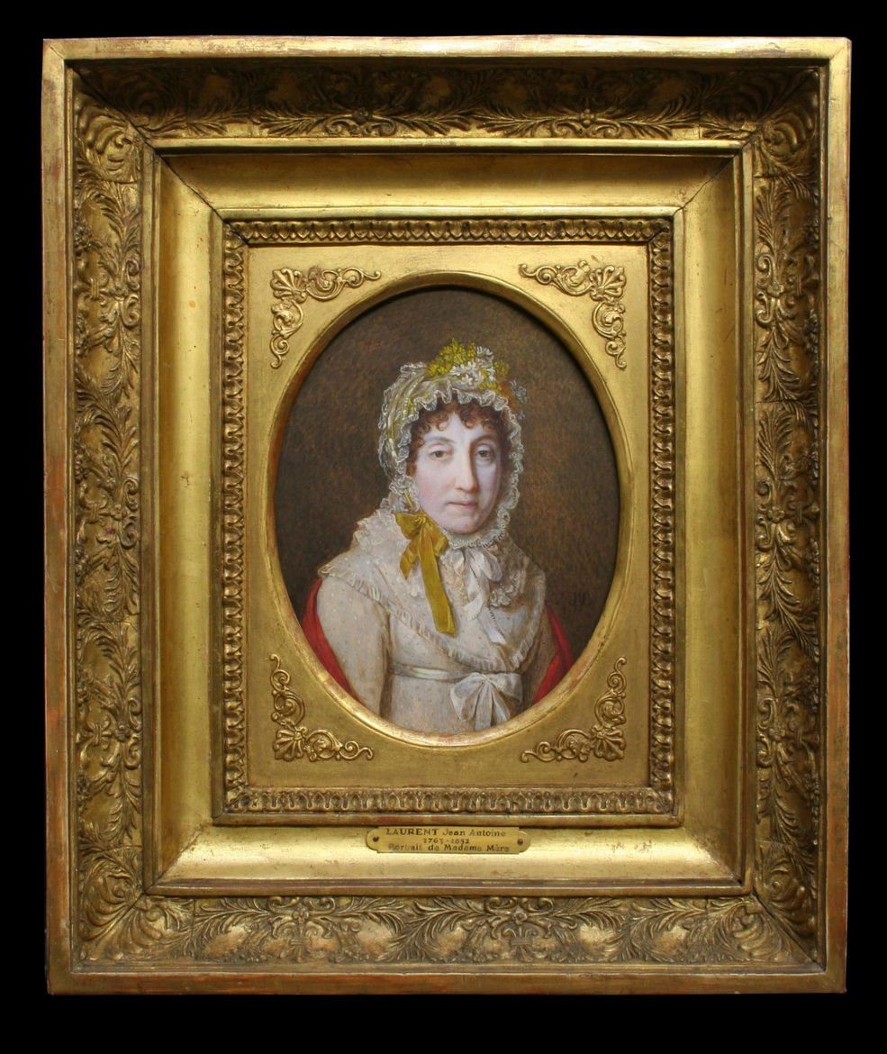 Portrait de Marie Letizia Bonaparte - Patrimoine Charles-André COLONNA WALEWSKI, en ligne directe de Napoléon