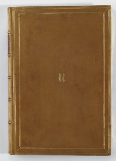 Livre Rachel Correspondance philosophique et religieuse - Patrimoine Charles-André COLONNA WALEWSKI, en ligne directe de Napoléon
