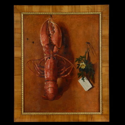 Nature morte au homard d'après Chocarne-Moreau - Patrimoine Charles-André COLONNA WALEWSKI, en ligne directe de Napoléon