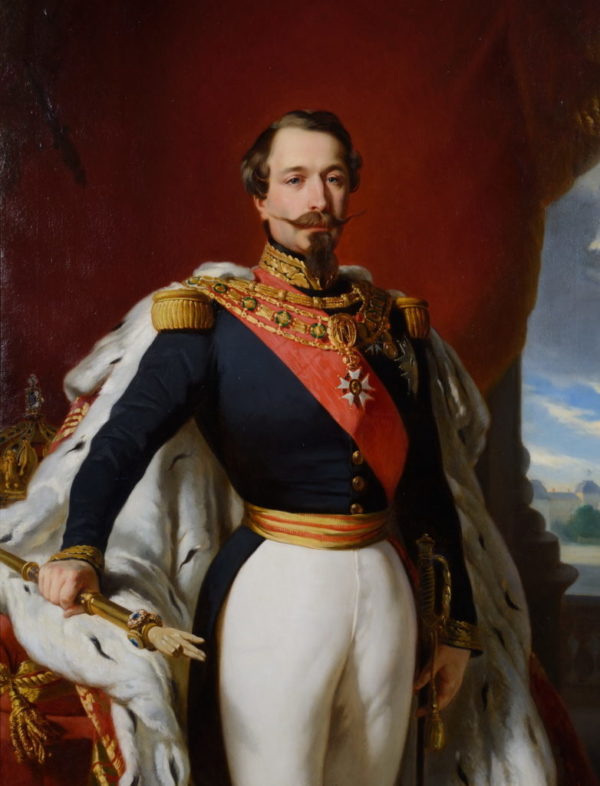 Portrait de lEmpereur Napoléon III - Patrimoine Charles-André COLONNA WALEWSKI, en ligne directe de Napoléon