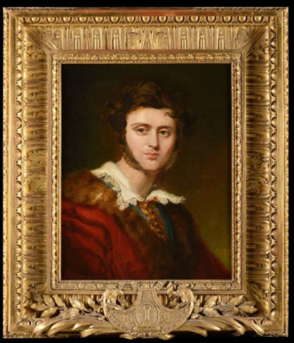 Portrait du jeune comte Alexandre Walewski - Patrimoine Charles-André COLONNA WALEWSKI, en ligne directe de Napoléon