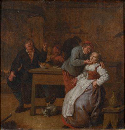 Scene de taverne vers 1650 - Patrimoine Charles-André COLONNA WALEWSKI, en ligne directe de Napoléon