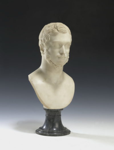 Buste en marbre de Carrare - Patrimoine Charles-André COLONNA WALEWSKI, en ligne directe de Napoléon