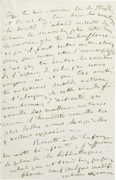 Lettre d'Alexandre I à Charles Walewski - Patrimoine Charles-André COLONNA WALEWSKI, en ligne directe de Napoléon