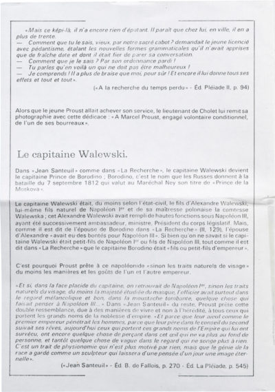 Lettre de René Berthelot à Charles-André Walewski - Patrimoine Charles-André COLONNA WALEWSKI, en ligne directe de Napoléon
