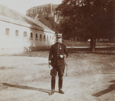 Photographie de Charles Walewski en lieutenant colonel - Patrimoine Charles-André COLONNA WALEWSKI, en ligne directe de Napoléon