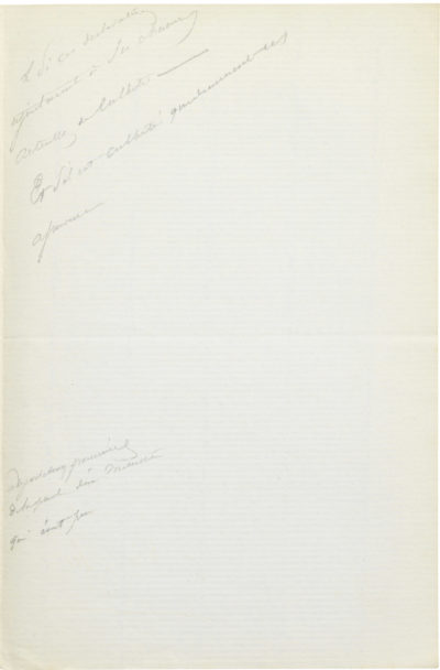 Lettre d'Alexandre I Walewski à Pélissier - Patrimoine Charles-André COLONNA WALEWSKI, en ligne directe de Napoléon