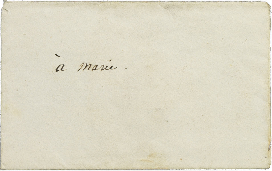 Lettre de Napoléon à Marie Walewska - Patrimoine Charles-André COLONNA WALEWSKI, en ligne directe de Napoléon
