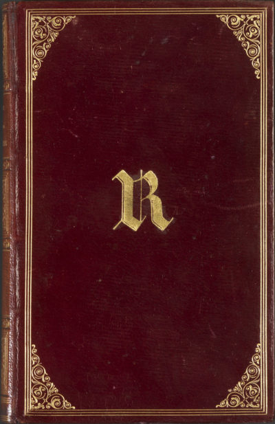 Oeuvres de Goethe de la bibliothèque de Rachel - Patrimoine Charles-André COLONNA WALEWSKI, en ligne directe de Napoléon