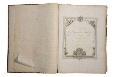 Le sacre de S. M. l'Empereur Napoléon dans l'église métropolitaine de Paris