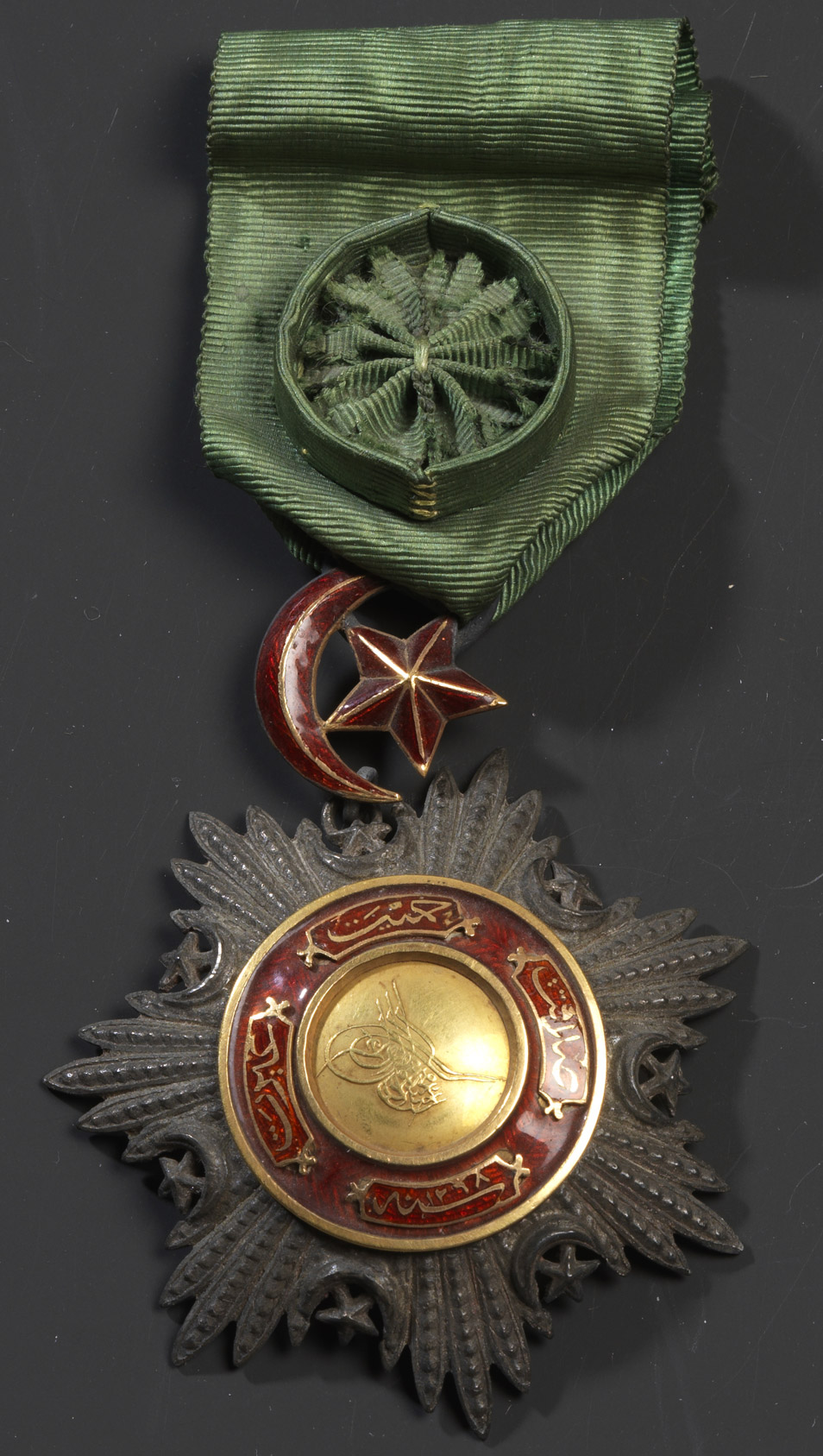 Étoile d'Officier de l'Ordre du Medjidjie (Turquie) - Patrimoine Charles-André COLONNA WALEWSKI, en ligne directe de Napoléon