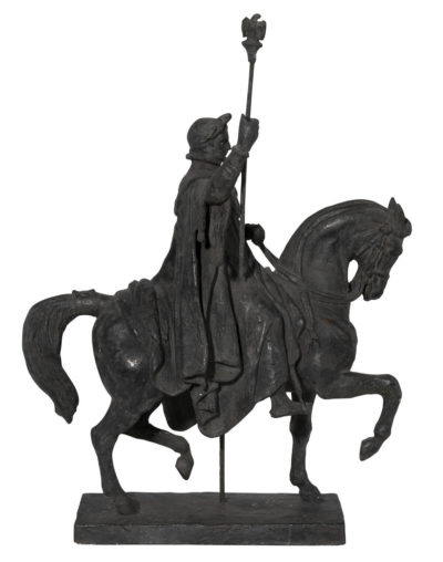 Napoléon à cheval, vers 1844 - 1849
