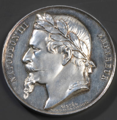 Médaille à l'effigie de Napoléon III - Patrimoine Charles-André COLONNA WALEWSKI, en ligne directe de Napoléon