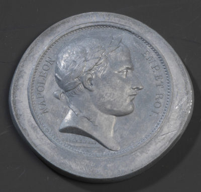 Médaille à l'effigie de Napoléon - Patrimoine Charles-André COLONNA WALEWSKI, en ligne directe de Napoléon