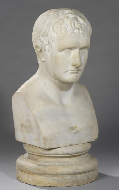 Buste de Napoléon par Christen - Patrimoine Charles-André COLONNA WALEWSKI, en ligne directe de Napoléon