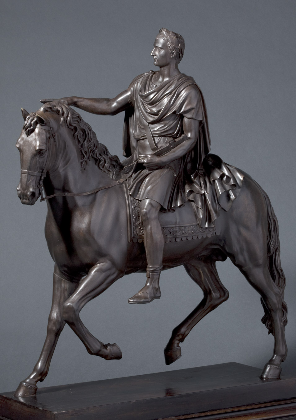 Statue équestre de Napoléon Ier par Moitte - Patrimoine Charles-André COLONNA WALEWSKI, en ligne directe de Napoléon