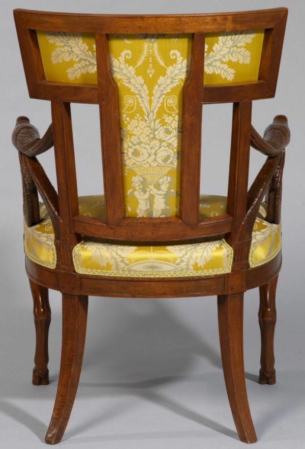 Paire de fauteuils Directoire - Patrimoine Charles-André COLONNA WALEWSKI, en ligne directe de Napoléon