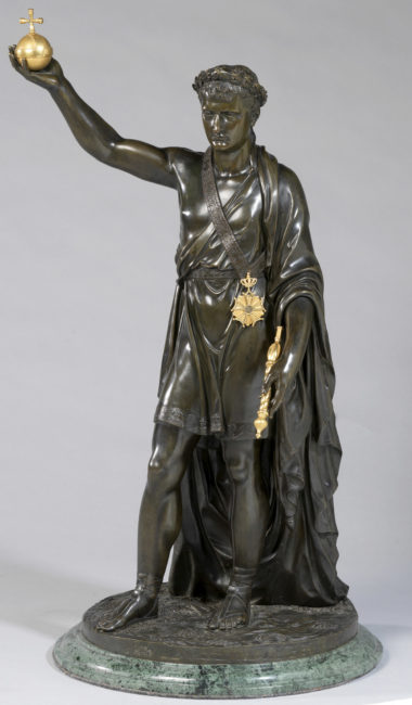 Napoléon Ier vainqueur, bronze de Thomire - Patrimoine Charles-André COLONNA WALEWSKI