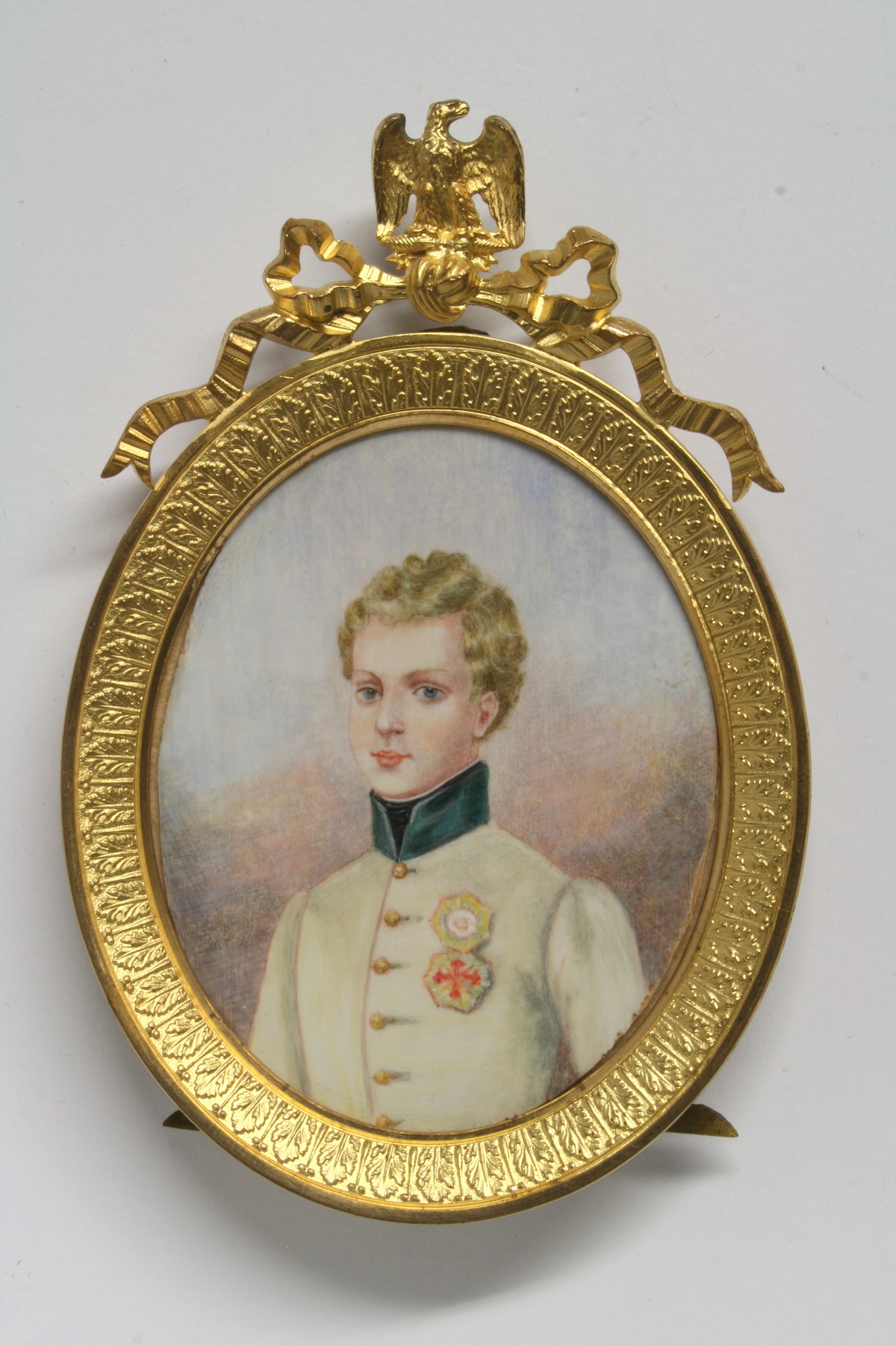 Miniature : Portrait du duc de Reichstadt - Patrimoine Charles-André COLONNA WALEWSKI, en ligne directe de Napoléon