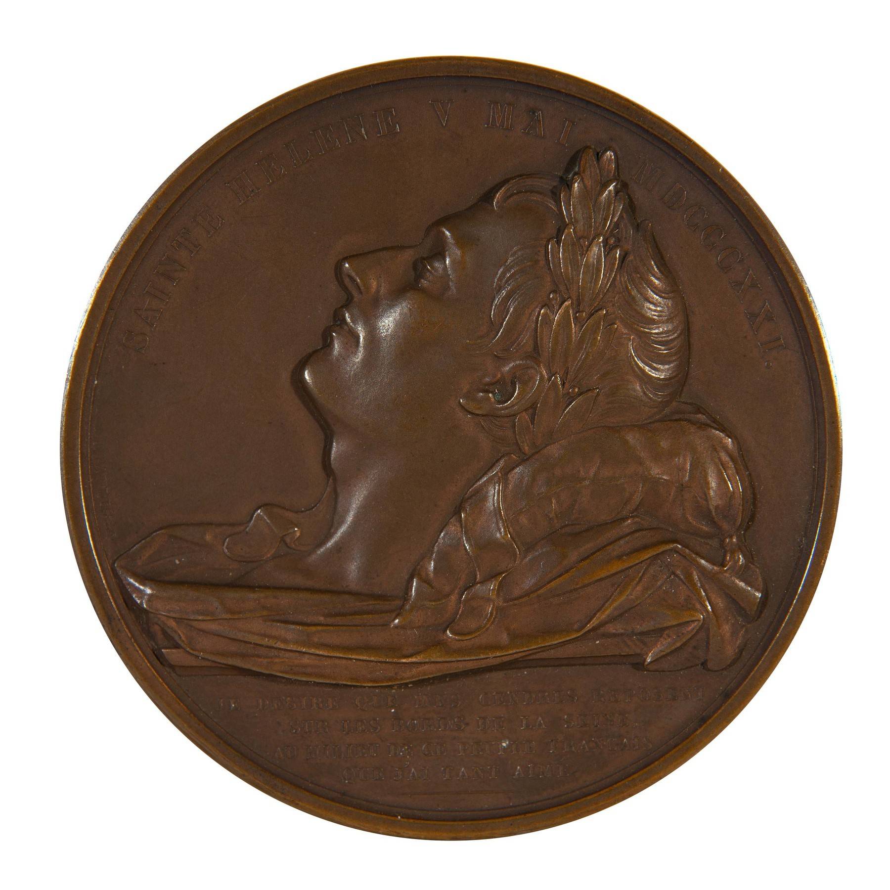 Médaille, Passage à Rouen des restes mortels de Napoléon Ier