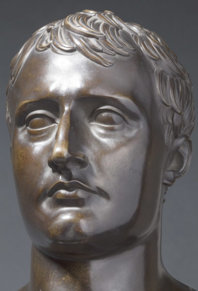Pendule : Buste de Napoléon - Patrimoine Charles-André COLONNA WALEWSKI, en ligne directe de Napoléon