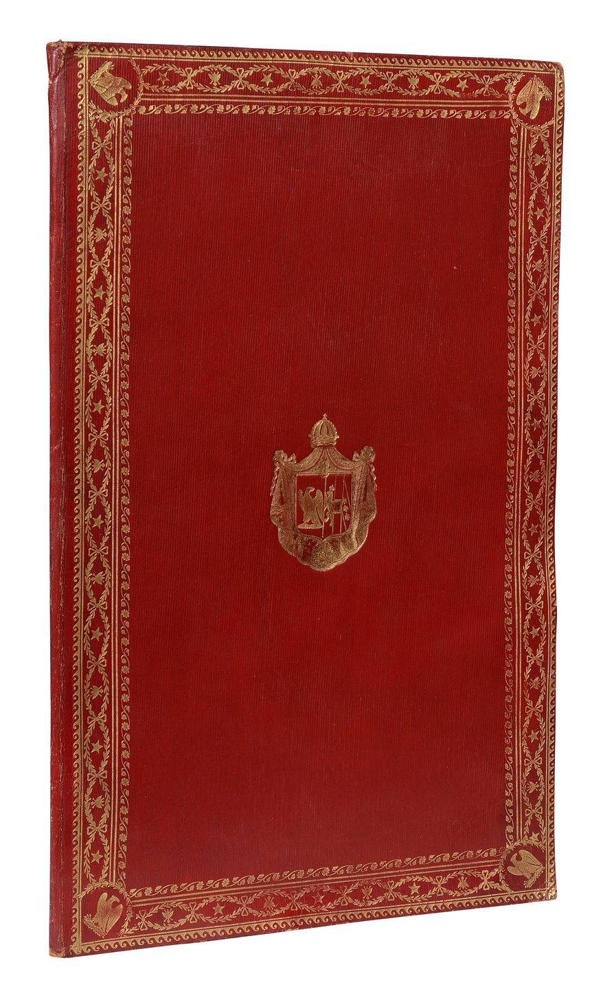 Textes imprimés en lettre d'or sur vélin - Patrimoine Charles-André COLONNA WALEWSKI